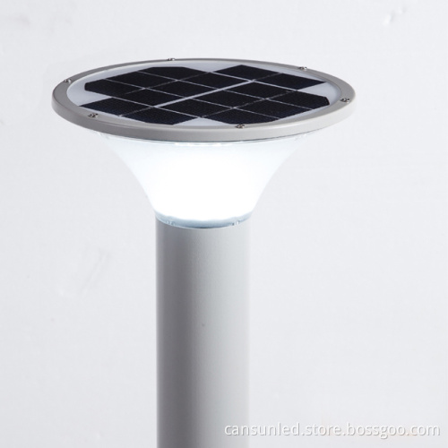 Waterproof Solar Fence Light - LED Round Ball Lamp Post
